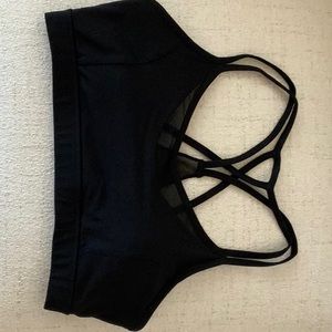 Gaian XL black sports bra